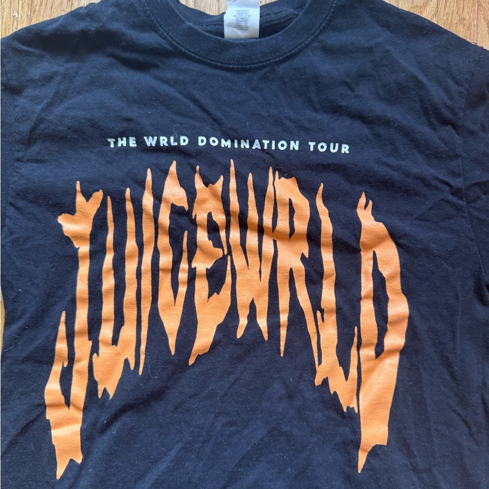 JUICEWRLD Heavy Cotton Black T-Shirt